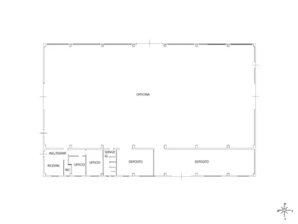 #25659 Capannone industriale con area pertinenziale