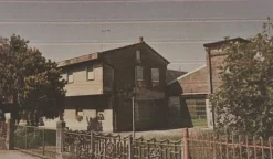 Capannoni e abitazione