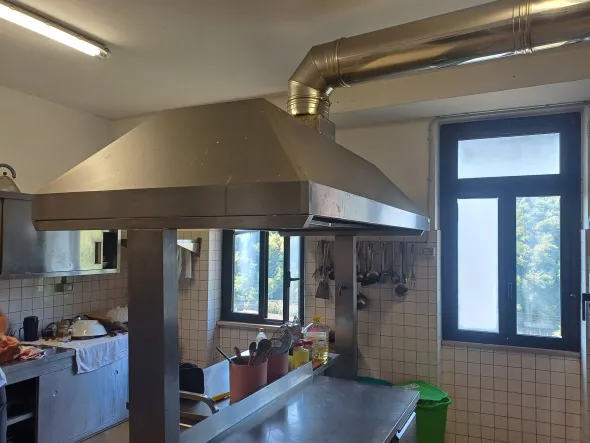 Cappa industriale da cucina