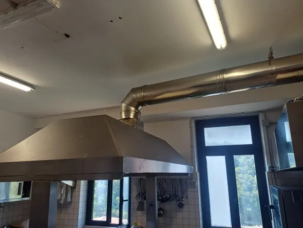 Cappa industriale da cucina