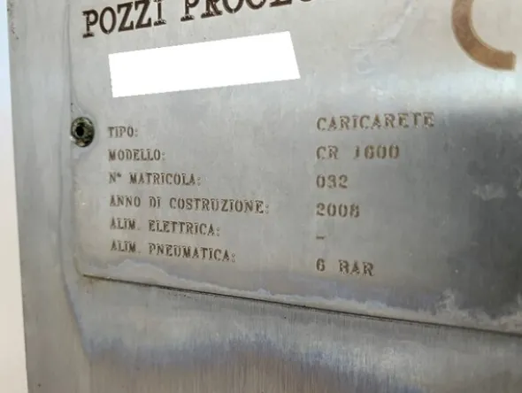 26#7751 Caricarete mobile Pozzi Progeco