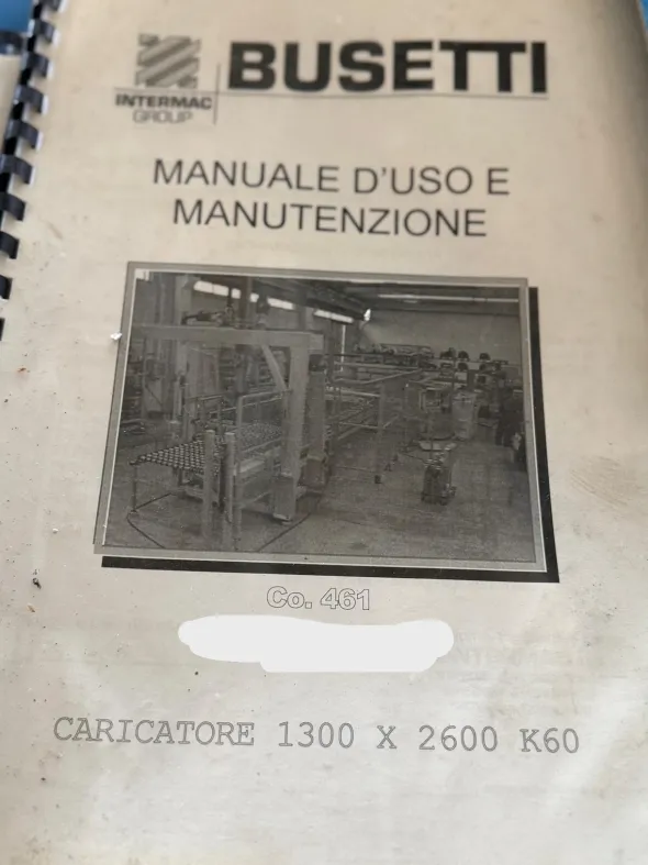 CARICATORE BUSETTI-INTERMAC 1300X2600 K60