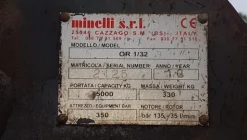 1#3493 Caricatore gommato Sennebogen 821 M