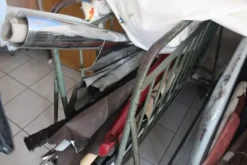 5#7094 Carrelli e banchi da lavoro