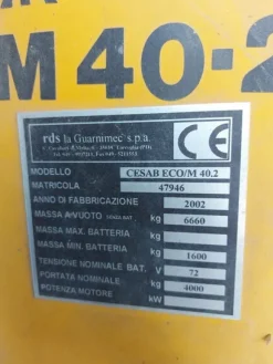 7#7923 Carrelli elevatori e lavapavimenti