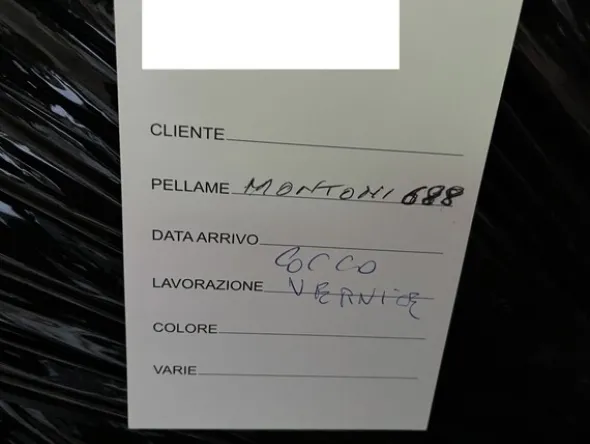 1#7932 Carrelli elevatori e pellami finiti