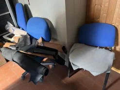 1#7932 Carrelli elevatori e pellami finiti