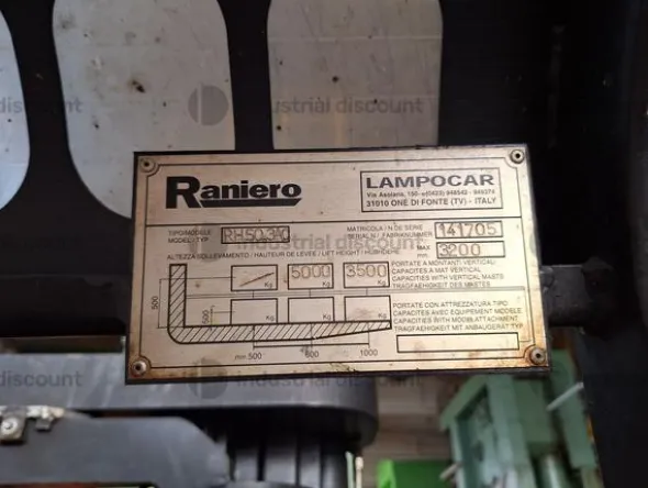 10#9286 Carrelli elevatori Rainero RH53 e RH45