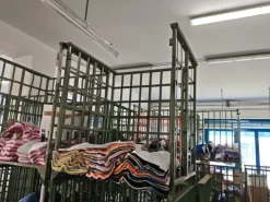 Carrelli industriali per tessuti e semilavorati