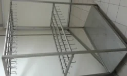 Carrelli inox con ruote e non
