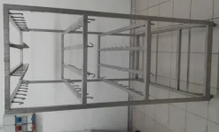 Carrelli inox con ruote e non