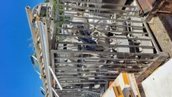 64#8391 2 carrelli inox senza contenuto