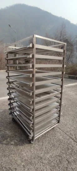 CARRELLI PORTA TEGLIE ACCIAIO INOX ESSICAZIONE