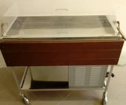 Carrello caldo freddo con motore 220 Volt incorporato