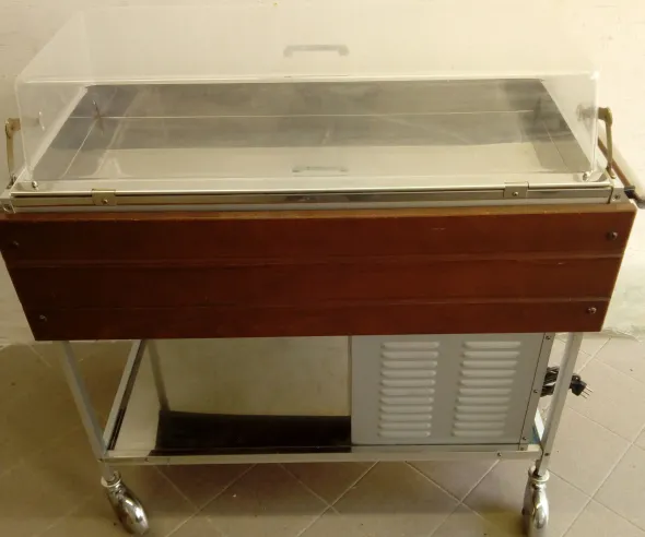 Carrello caldo freddo con motore 220 Volt incorporato