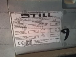 9#9410 Carrello commissionatore STILL