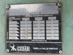 13#6453 Carrello elevatore Cesab ECO/KD 200