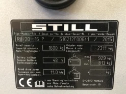 Carrello elevatore elettrico STILL usato