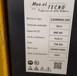 CARRELLO ELEVATORE ELET. YALE ERP15RCF