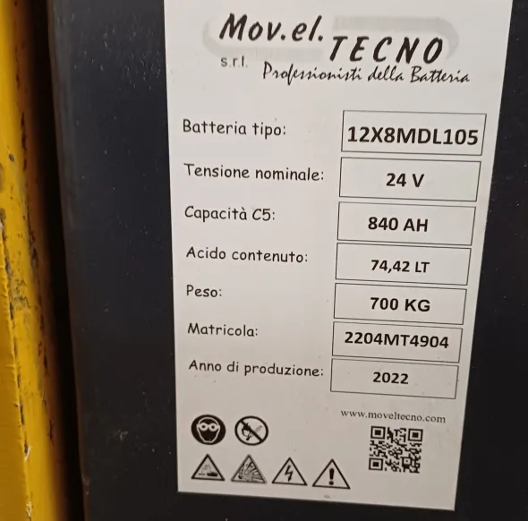 CARRELLO ELEVATORE ELET. YALE ERP15RCF