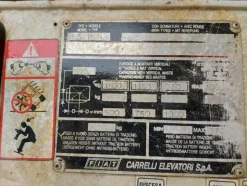 5#7708 Carrello elevatore Fiat Om