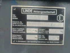 9#8417 Carrello elevatore Linde