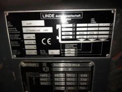 38#8616 Carrello elevatore Linde tipo E48P