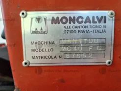 2#9380 Carrello elevatore Manitou Modello MC40 FC