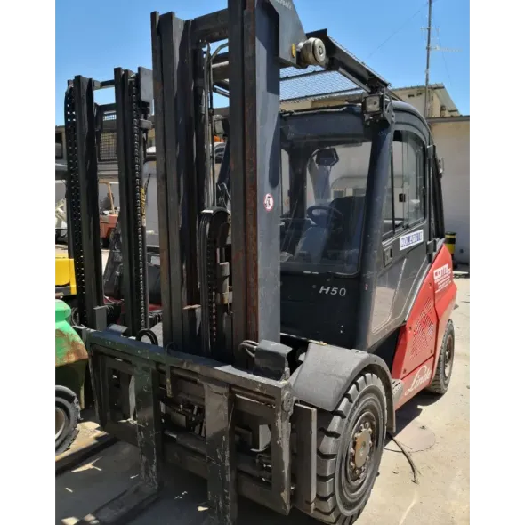 CARRELLO ELEVATORE (MULETTO) LINDEH50D SERIE 394