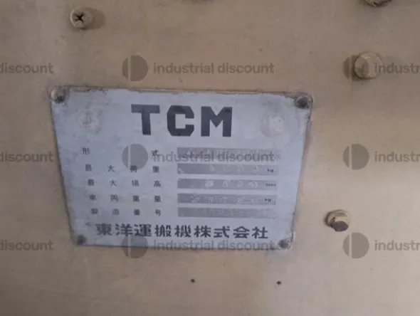 34#10019 Carrello elevatore TCM