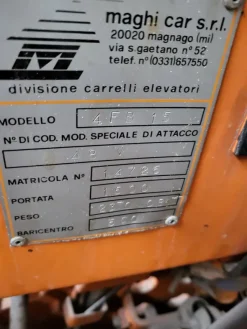 CARRELLO ELEVATORE TOYOTA ELETTRICO15 QL.