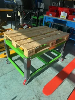Carrello portapallet GEKO : portate da 400 700 1000 Kg.