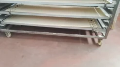 CARRELLO PORTATELAIO PER INFORNAMENTO