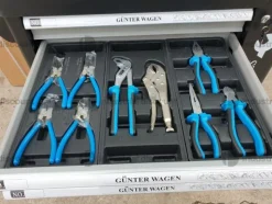 27#10091 Carrello porta utensili completo Germany Tools