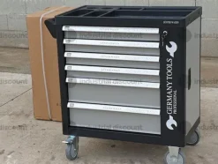 27#10091 Carrello porta utensili completo Germany Tools
