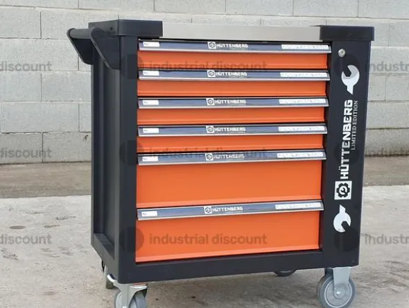 28#10091 Carrello porta utensili completo Huttenberg