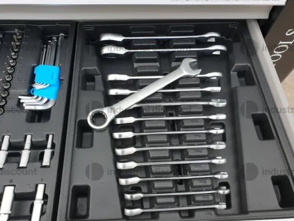 3#9575 Carrello Porta Utensili Completo Germany Tools