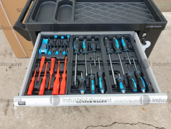 3#9575 Carrello Porta Utensili Completo Germany Tools