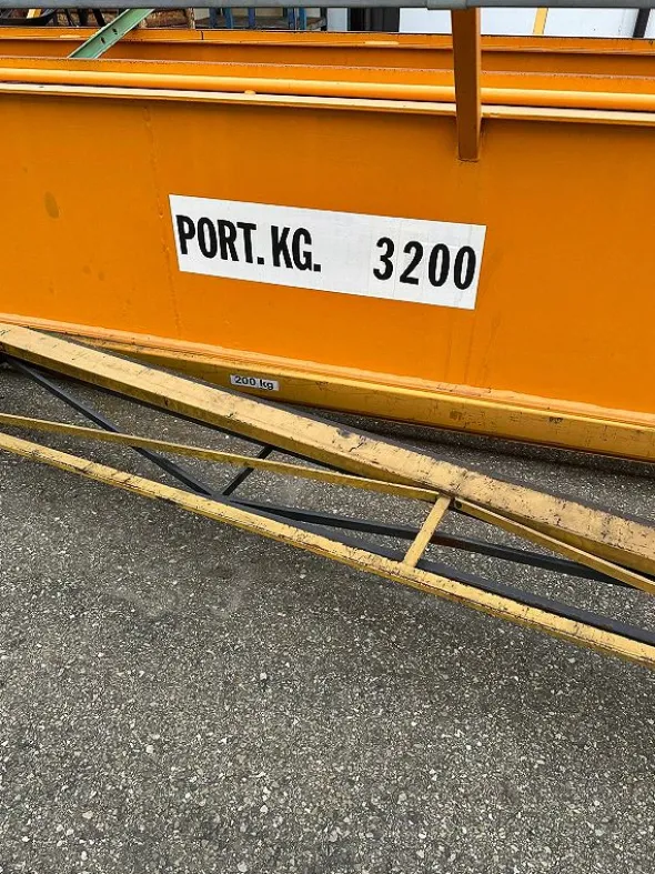 Carroponte completo portata 3.2 Ton usato anno 2008