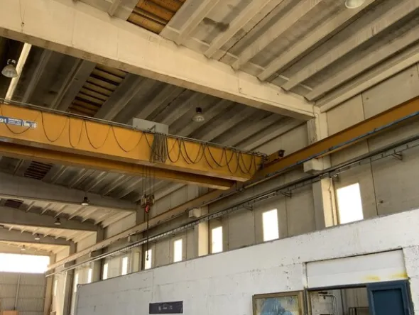 1#8540 Carroponte marca Omis di portata 16 tonnellate