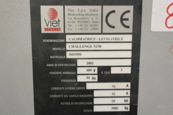 86#3995 Carteggiatrice Viet Challenge 323 B