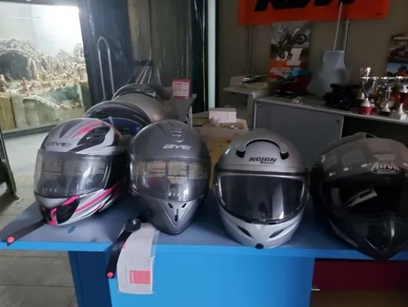 3#6138 Caschi per moto scooter e motocross