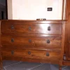 CASSETTIERA LUIGI XVI IN NOCE DEL 1600-1700