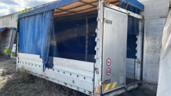 CASSONE FISSO CON CENTINA E TELO