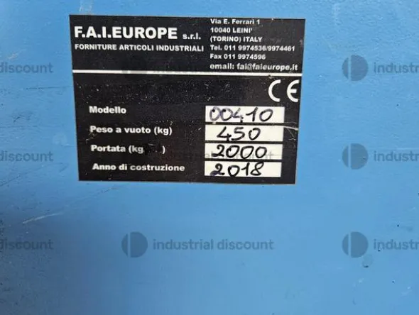 6#10222 Cassone ribaltabile per rifiuti F.A.I. Europe