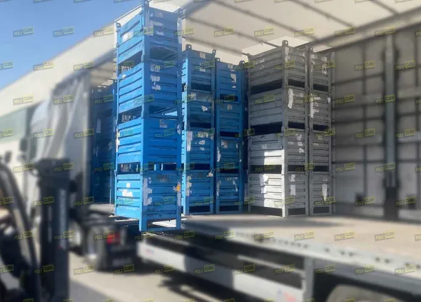 Cassoni Industriali in Lamiera Usati - Portata 600kg