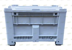 Cassoni in plastica bins usati con coperchio