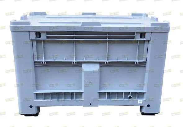Cassoni in plastica bins usati con coperchio