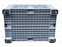 Cassoni in plastica bins usati con coperchio