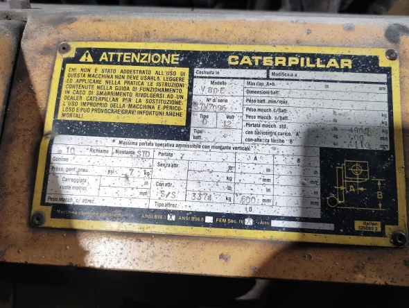 Caterpillar V80E